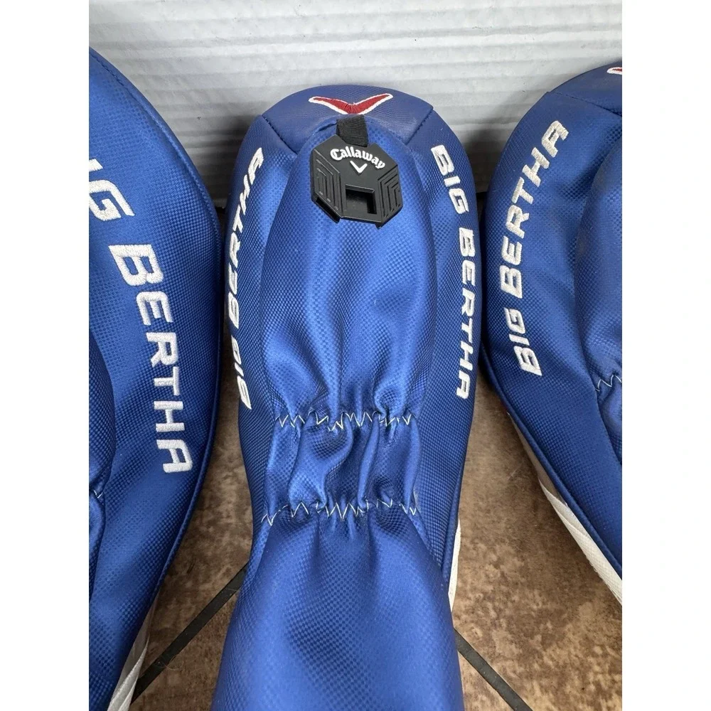 Callaway Big Bertha Reva Driver, 3 &5 Hybrid Head Covers 2 Hybrid Head